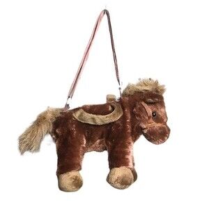 Unipak plush horse purse